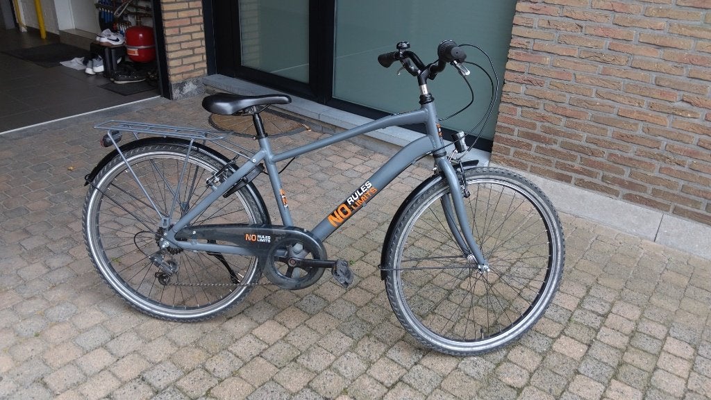 Jongens fiets, Ophalen, Zo goed als nieuw, Velgrem, Handrem