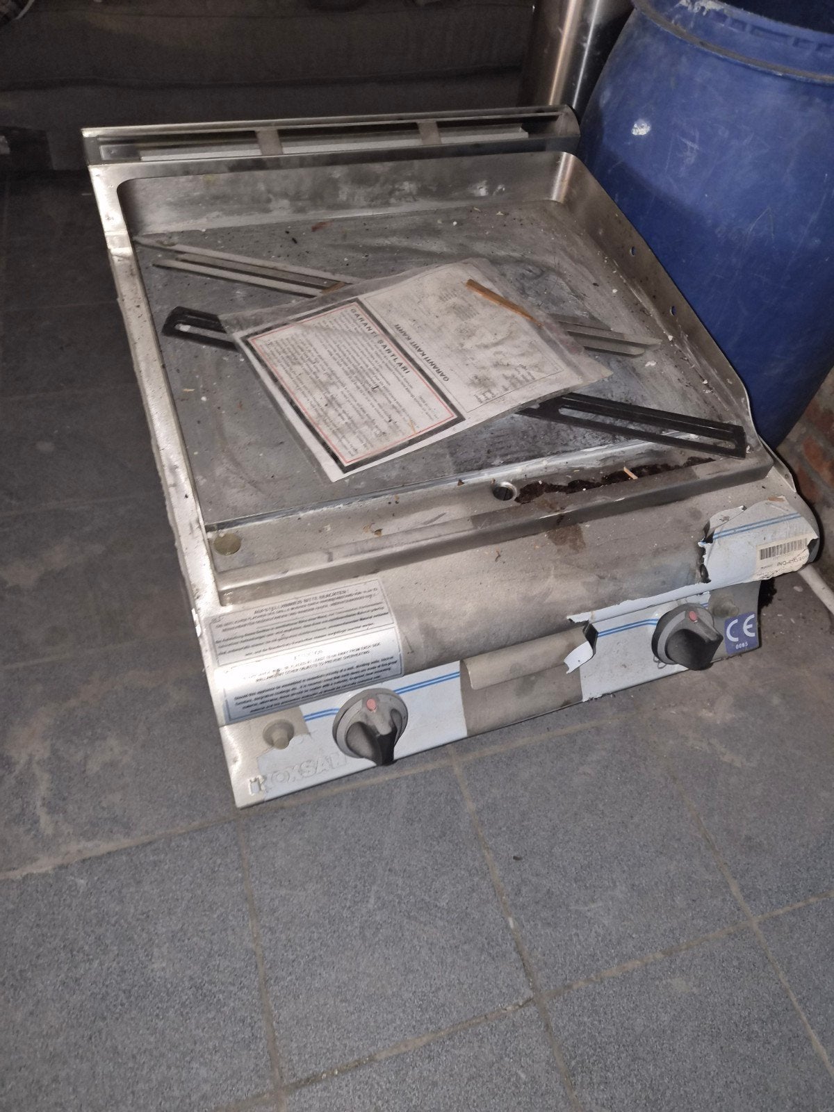grillplaat op gas voor horeca nieuw, Elektronische apparatuur, Grillplaten, Ophalen