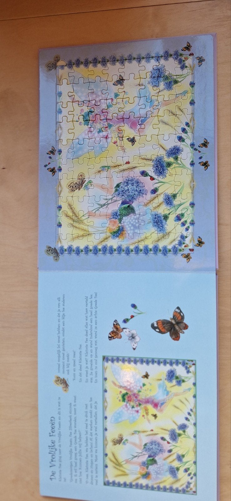 puzzelboek met 4 verschillende puzzels, Ophalen, Meer dan 50 stukjes, Zo goed als nieuw, 6 jaar of ouder