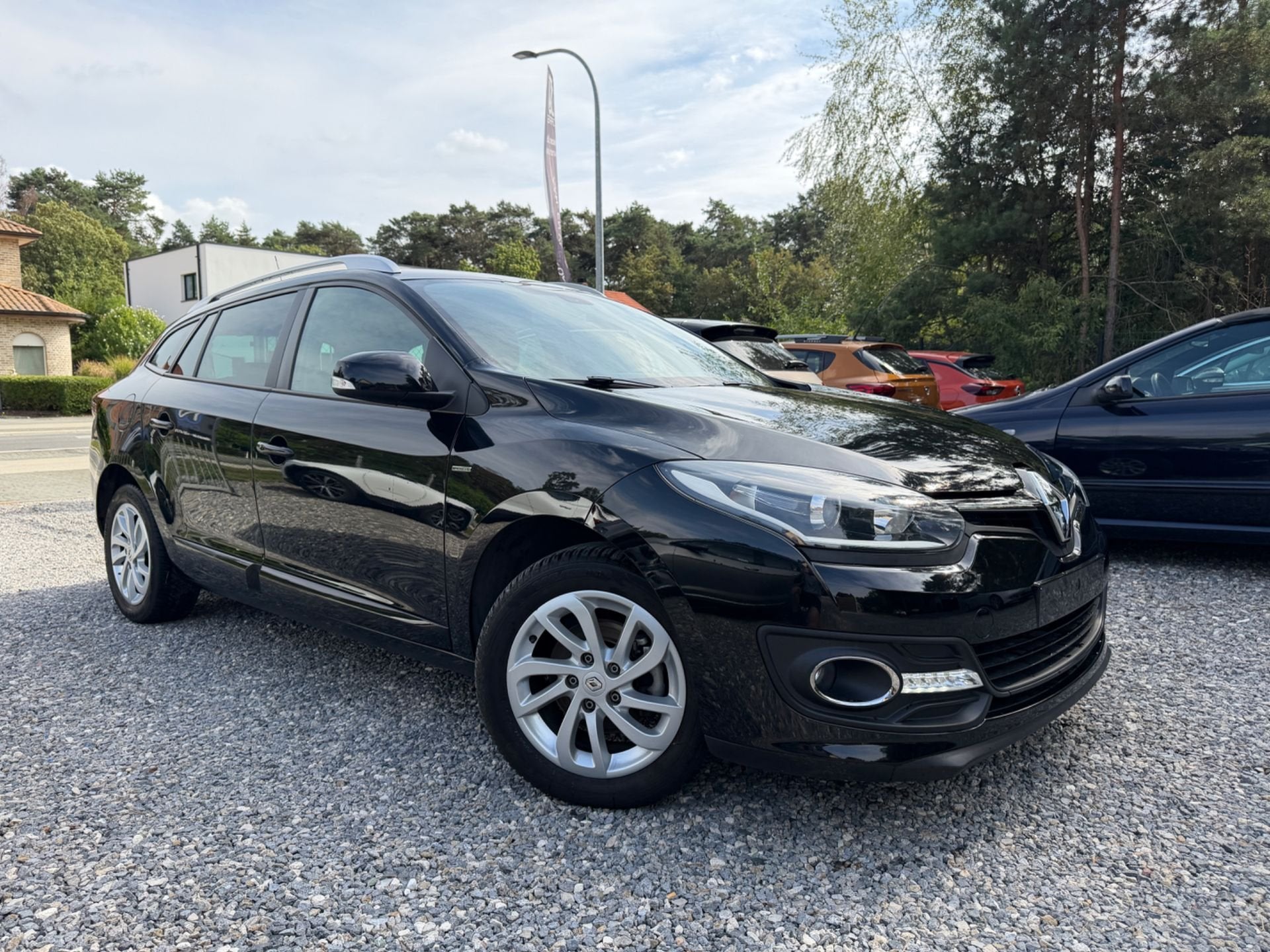 Renault Megane limited 1ste eigenaar, Auto's, Voorwielaandrijving, Gebruikt, Zwart, 4 cilinders