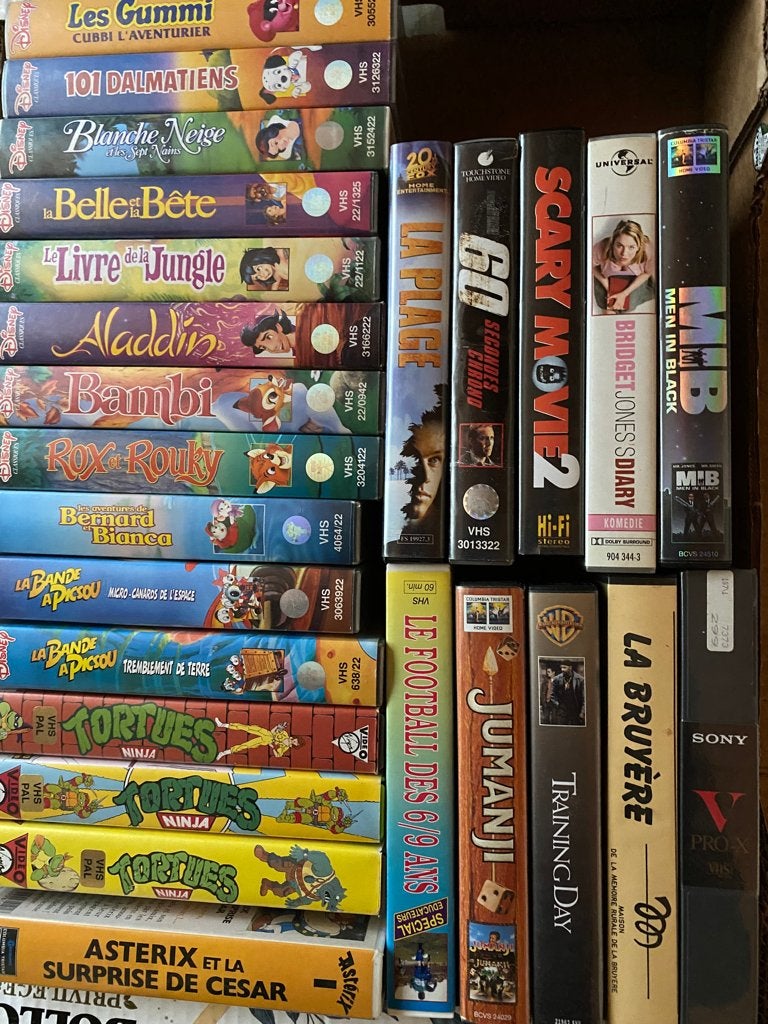 cassettes VHS avec lecteur, Ophalen, Zo goed als nieuw, Overige typen, VHS