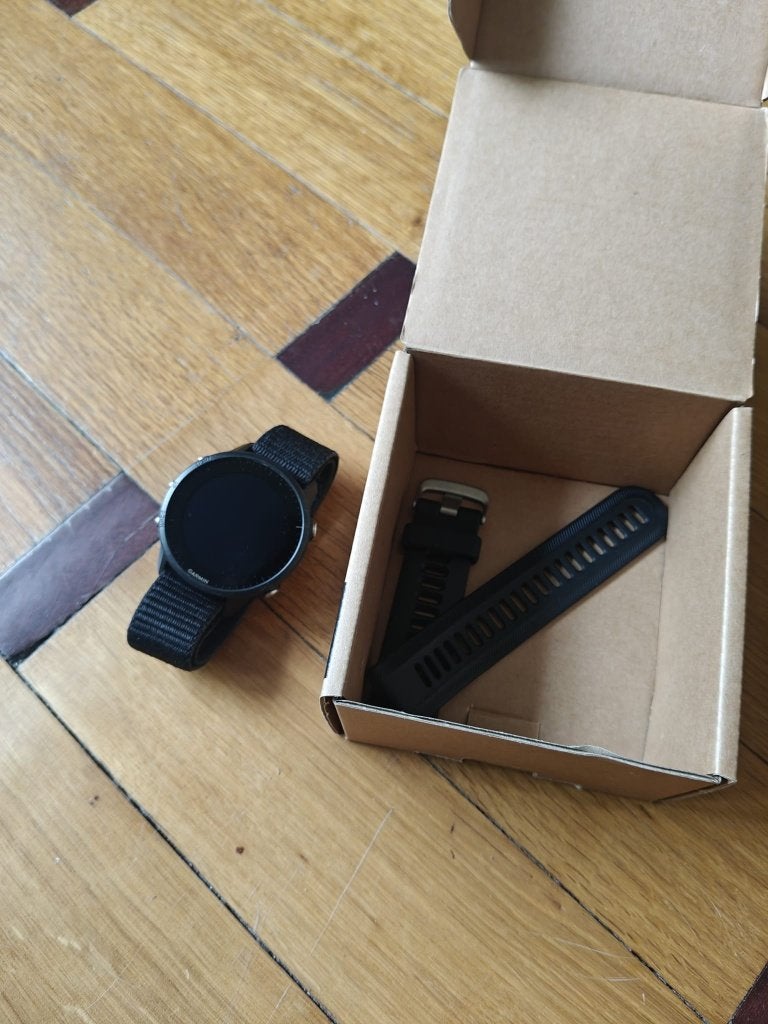 Garmin Forerunner 955 - hoogtemeterprobleem, Handtassen en Accessoires, Sporthorloges, Gebruikt, Zwart, GPS, Ophalen