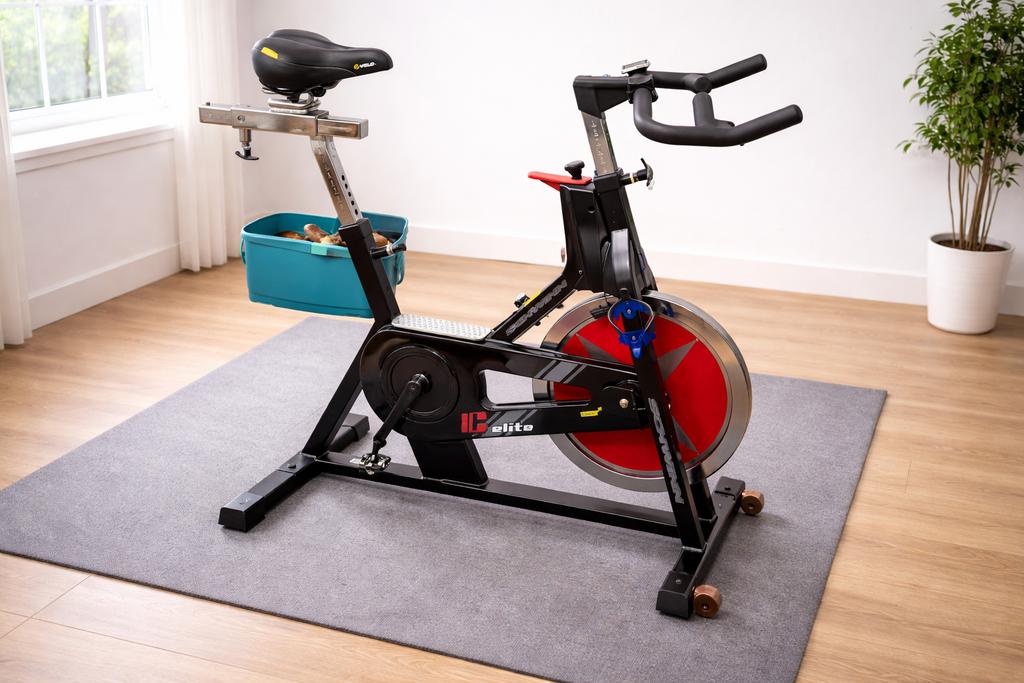 Schwinn IC Elite Spinningfiets, Sport en Fitness, Fitnessapparatuur, Gebruikt, Spinningfiets, Benen, Metaal, Ophalen