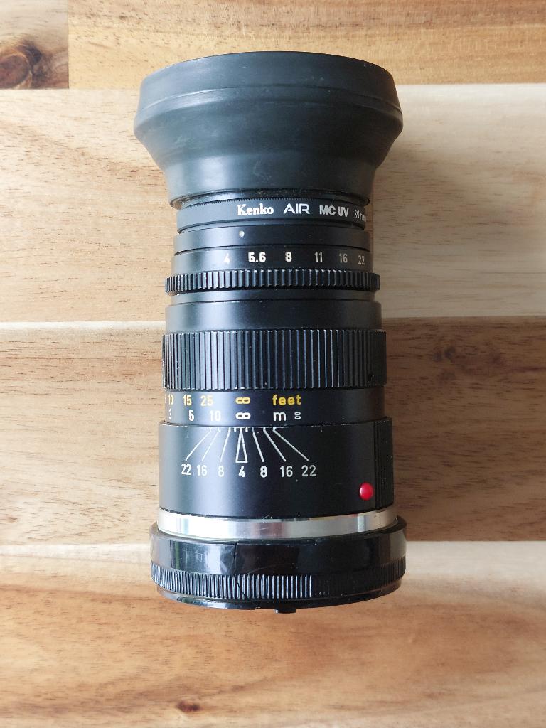 Objectif Leica Elmar-C 90mm F/4, Ophalen, Gebruikt, Telelens