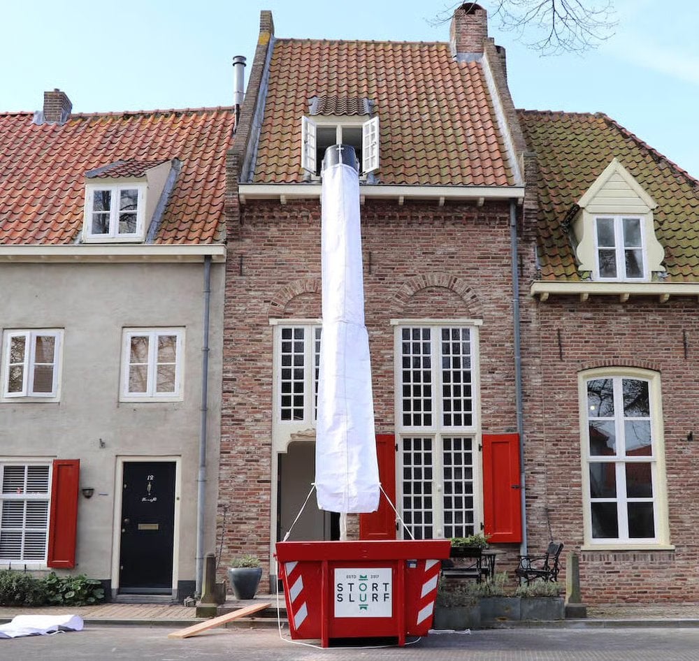 flexibele stortslurf / stortkoker / puinkoker, Ophalen, Nieuw