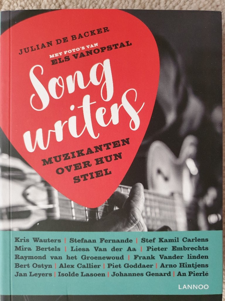 Song Writers: Muzikanten over hun stiel - boek + cd, Ophalen of Verzenden, Gelezen