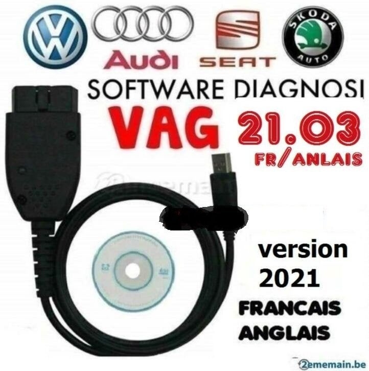 Auto diagnostique VCDS 25.3 VAG Com vw, audi,seat,skoda,., Enlèvement ou Envoi, Neuf, Audi