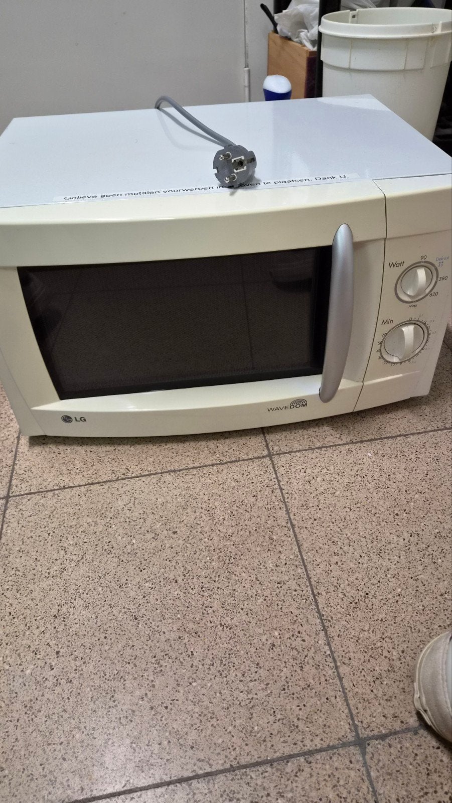 LG WaveDOM-magnetron in de kleur wit., Elektronische apparatuur, Ophalen, Gebruikt