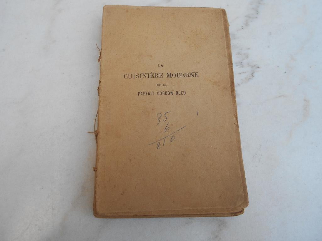 livre ancien 1928 La cuisinière moderne, Livres, Enlèvement ou Envoi, Utilisé, Europe