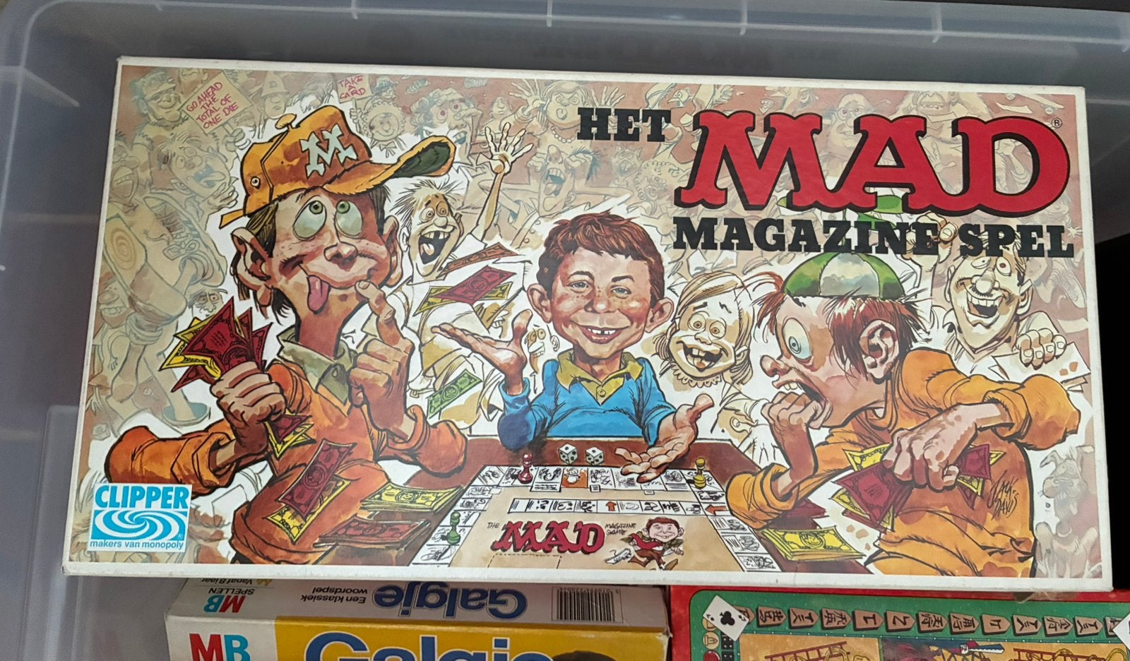 Gezelschapspel - het MAD magazine spel, Ophalen, Gebruikt