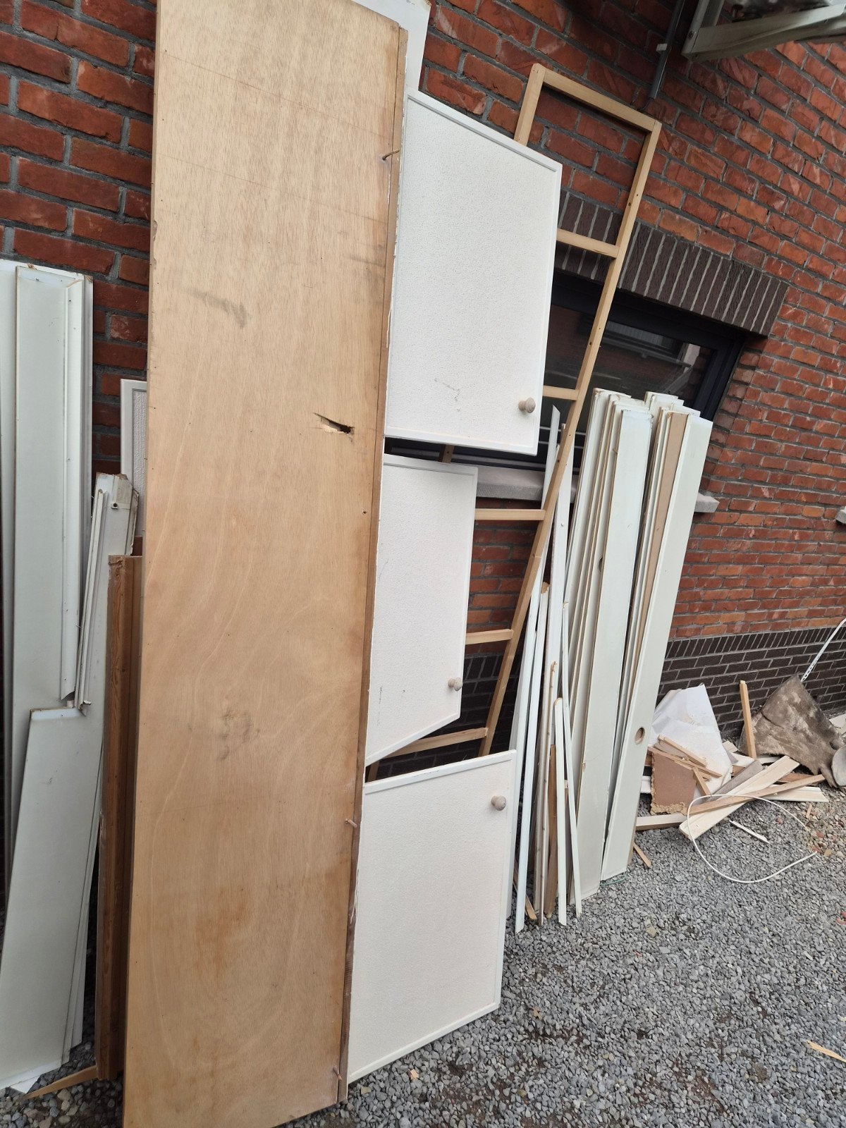 hout gratis af te halen, Doe-het-zelf en Bouw, Platen en Panelen, Ophalen, Hout
