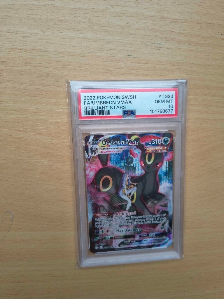 Pokemon Umbreon B-Vmaw, étoiles brillantes, PSA 10, Enlèvement ou Envoi, Neuf, Cartes en vrac, Foil