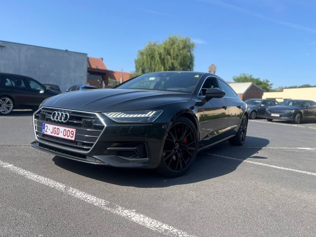 AUDI a7 hybride FULL FULL ZELDZAME MODEL DEALER ONDERHOUD!!, Auto's, Audi, Leder, Bedrijf, 5 deurs, Hybride Elektrisch/Benzine