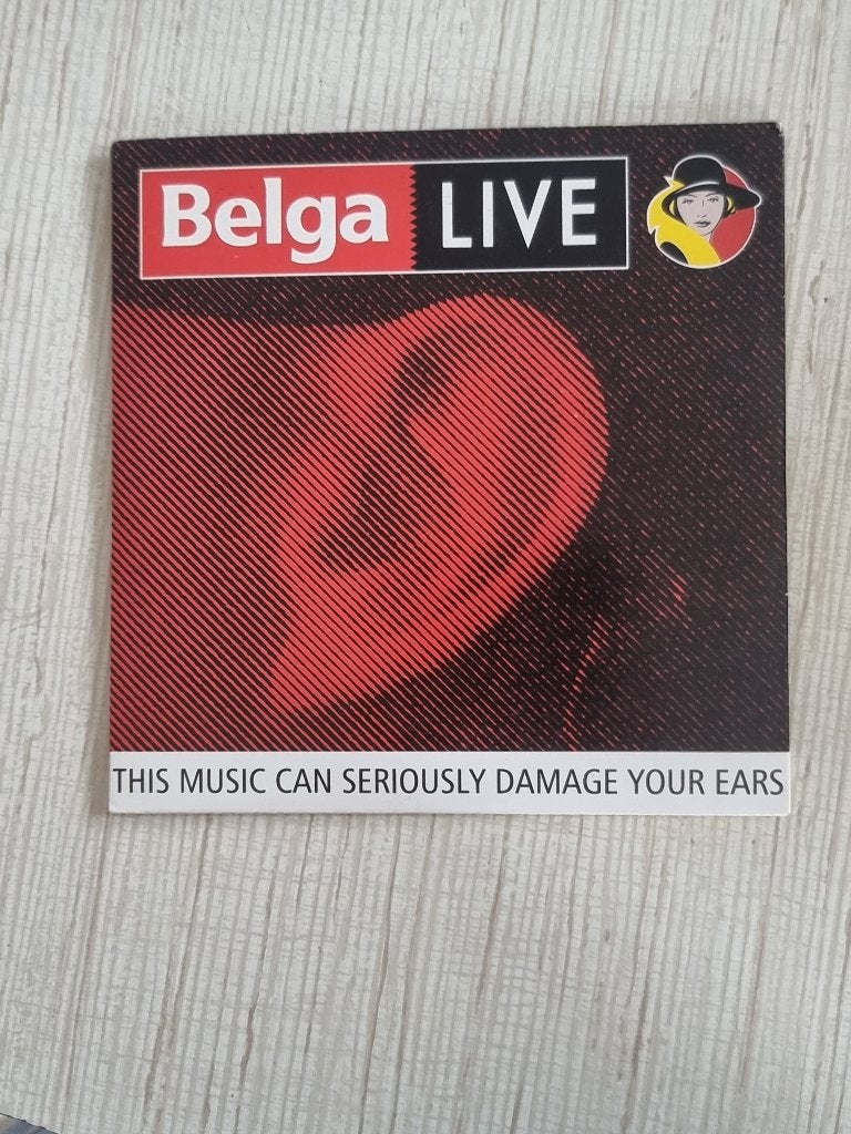 Belga Live – This Music Can Seriously Damage Your Ears, CD & DVD, CD | Pop, Comme neuf, Indie, Autres types, Promo, Enlèvement ou Envoi