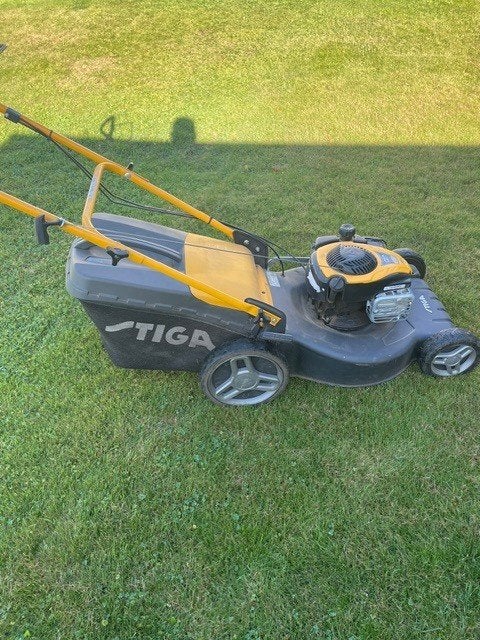 Grasmaaier STIGA 53 S B, Ophalen, Gebruikt, 50 cm of meer, Benzine-grasmaaier