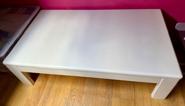 Table basse, Maison & Meubles, Tables | Tables de salon, 50 à 100 cm, 100 à 150 cm, Enlèvement, Utilisé