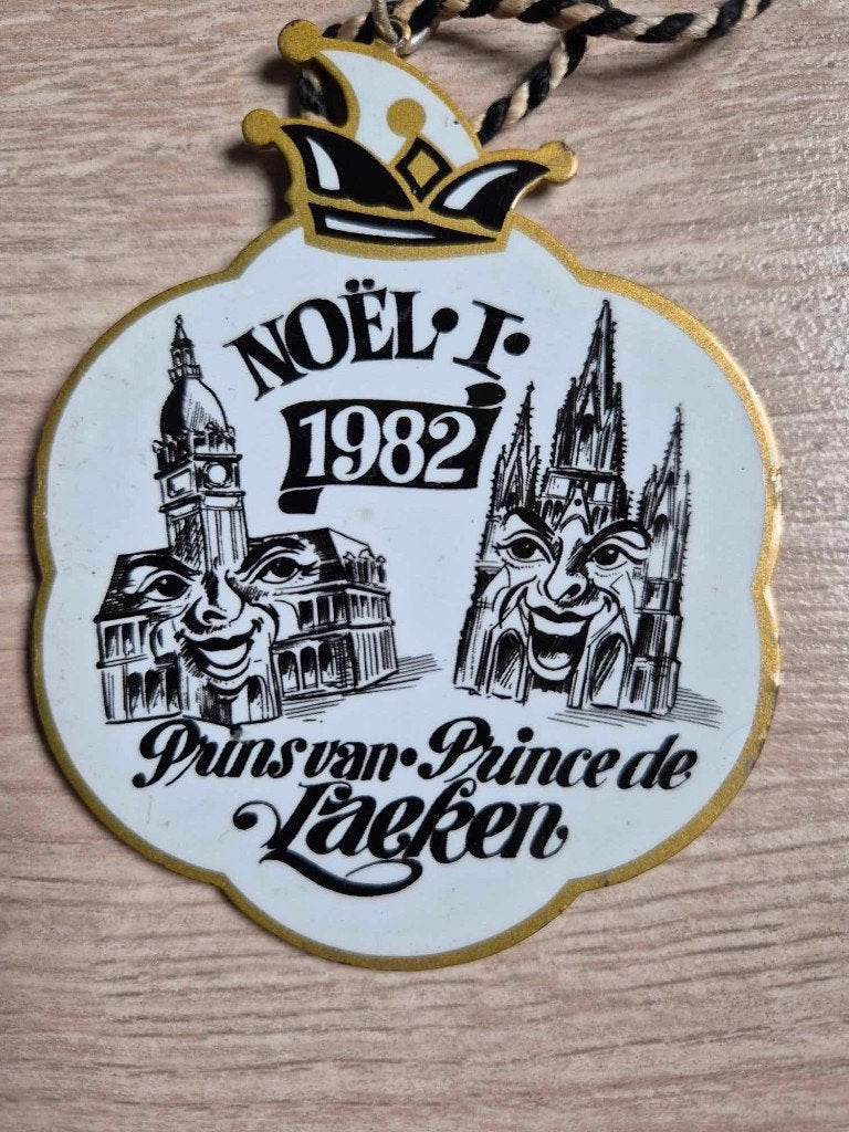 Carnaval medaille Prins van Laeken Nöel I 1982, Enlèvement ou Envoi
