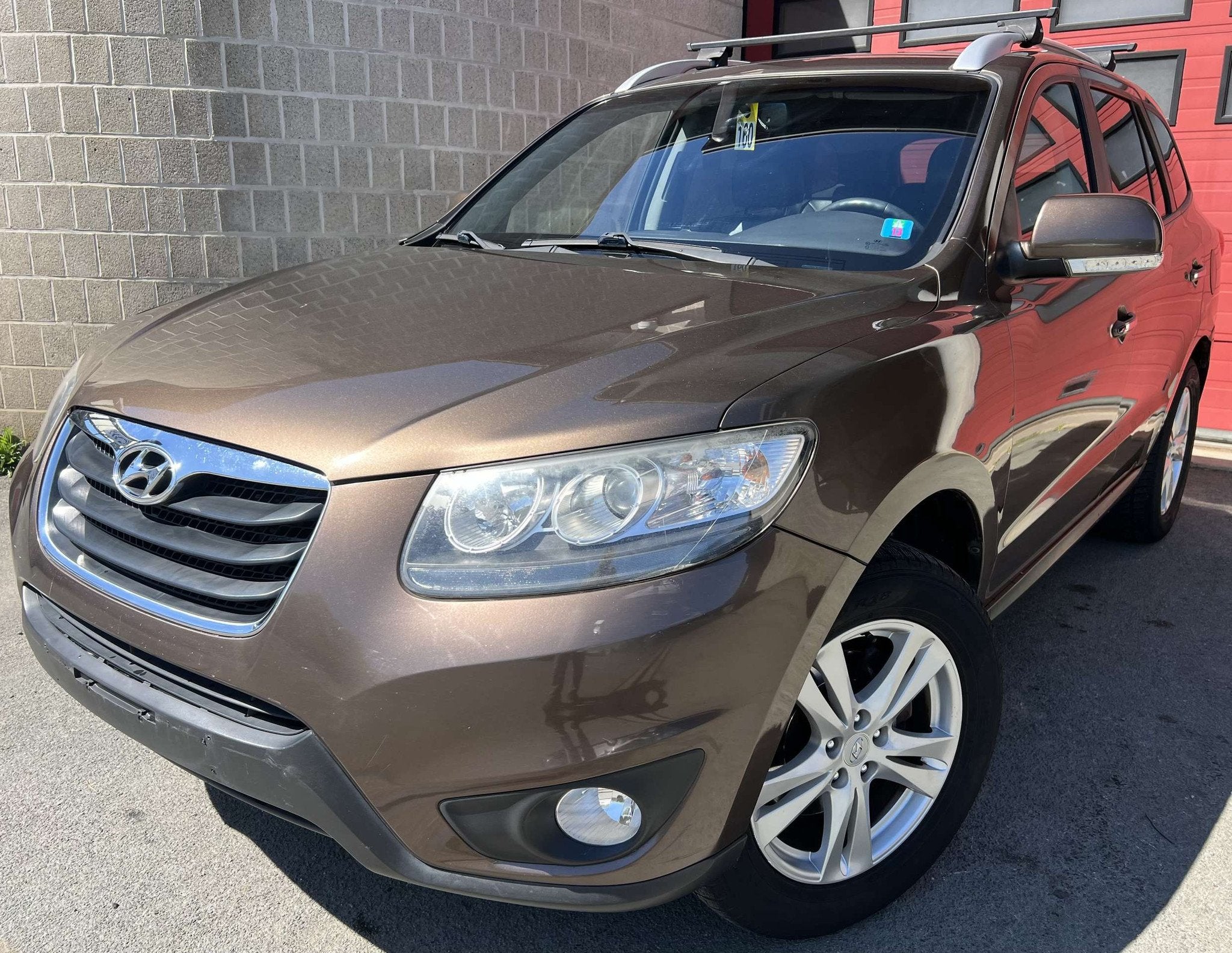 Hyundai Santa Fe 2.0 CRDi Lounge 7 PLACES + CUIR + CLIM, Autos, Hyundai, Cuir, Euro 5, 110 kW, Entreprise