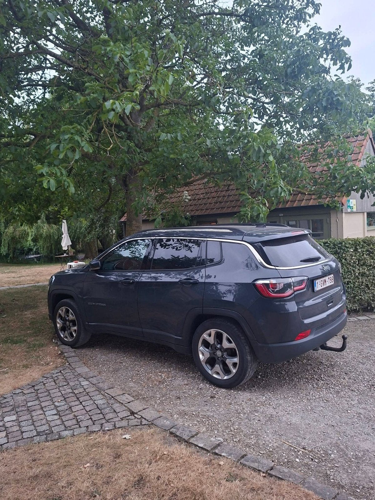 Jeep Compass limited edition, Auto's, Compass, Trekhaak, Grijs, Particulier