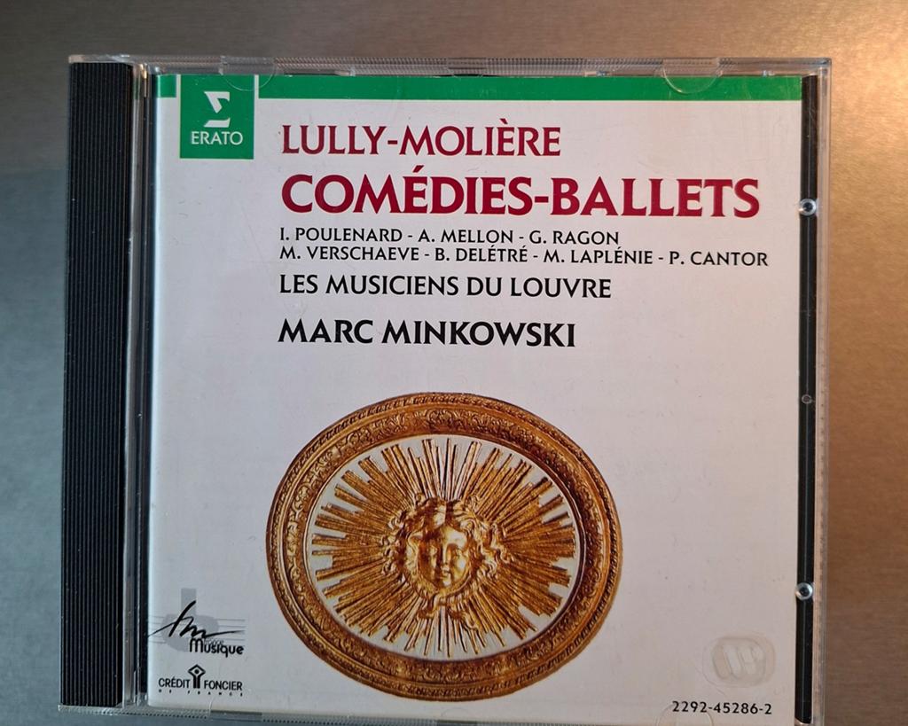 CD. Lully. Comédies-Ballets (Erato)., CD & DVD, CD | Classique, Enlèvement ou Envoi