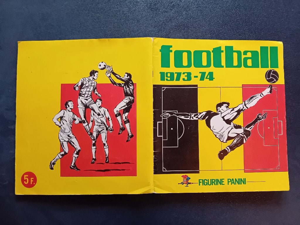 panini stickerboek Football 73/74, Ophalen of Verzenden, Zo goed als nieuw, Plaatje