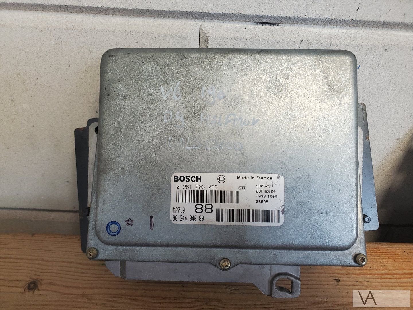 Peugeot 406 3.0 v6 motorcomputer ecu 190pk 0261206063 €75, -, Utilisé, -, Peugeot