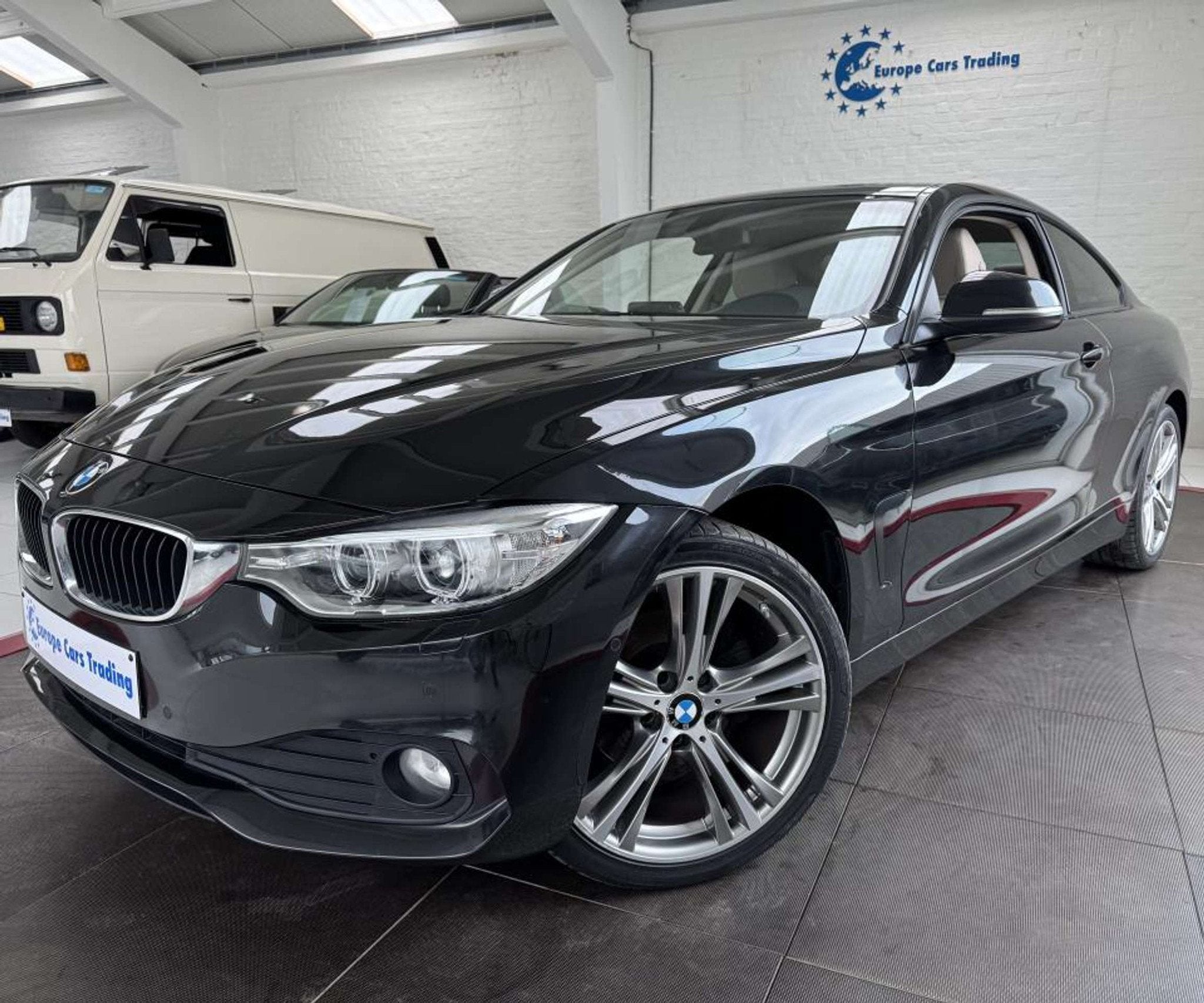 BMW 4 Serie 420 420d d X Drive 2.0 190CH CUIR GPS GAR 12M, Auto's, 4 zetels, Beige, Zwart, Bedrijf