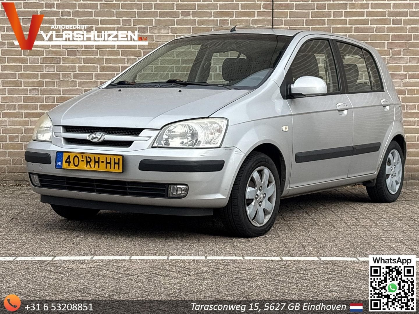 Hyundai Getz 1.3i Dynamic Sky | Airco | Pano |, Auto's, Elektrische ramen, Handgeschakeld, Getz, Zilver of Grijs