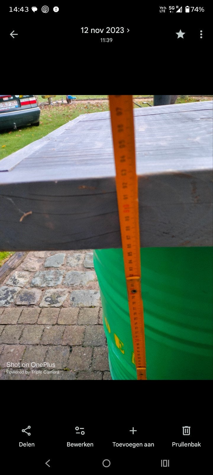 statafel ton, Tuin en Terras, Ophalen
