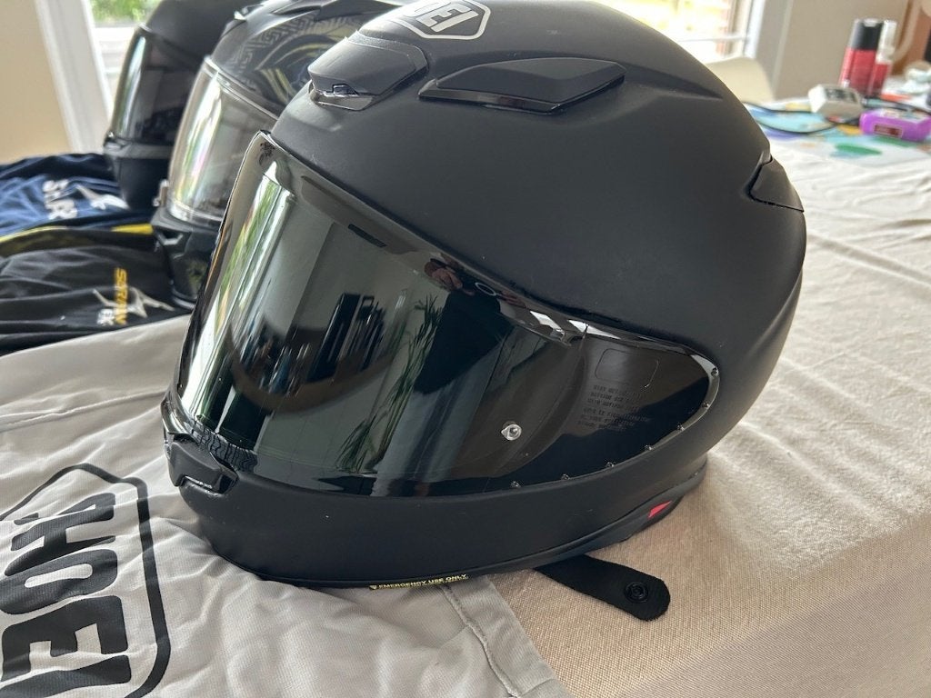SHOEI NXR2 mat zwart L, Motoren, Heren, Ophalen of Verzenden, Integraalhelm, Shoei
