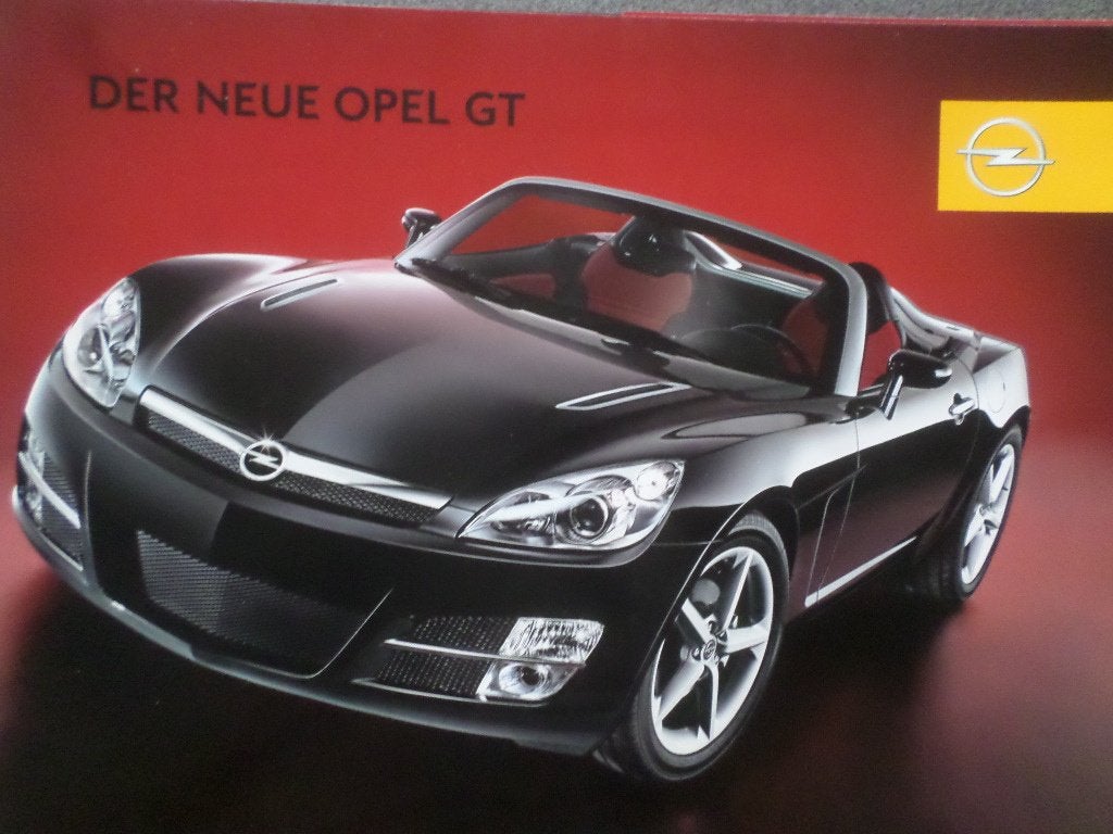 Opel GT 2006 Brochure, Boeken, Auto's | Folders en Tijdschriften, Opel, Ophalen of Verzenden