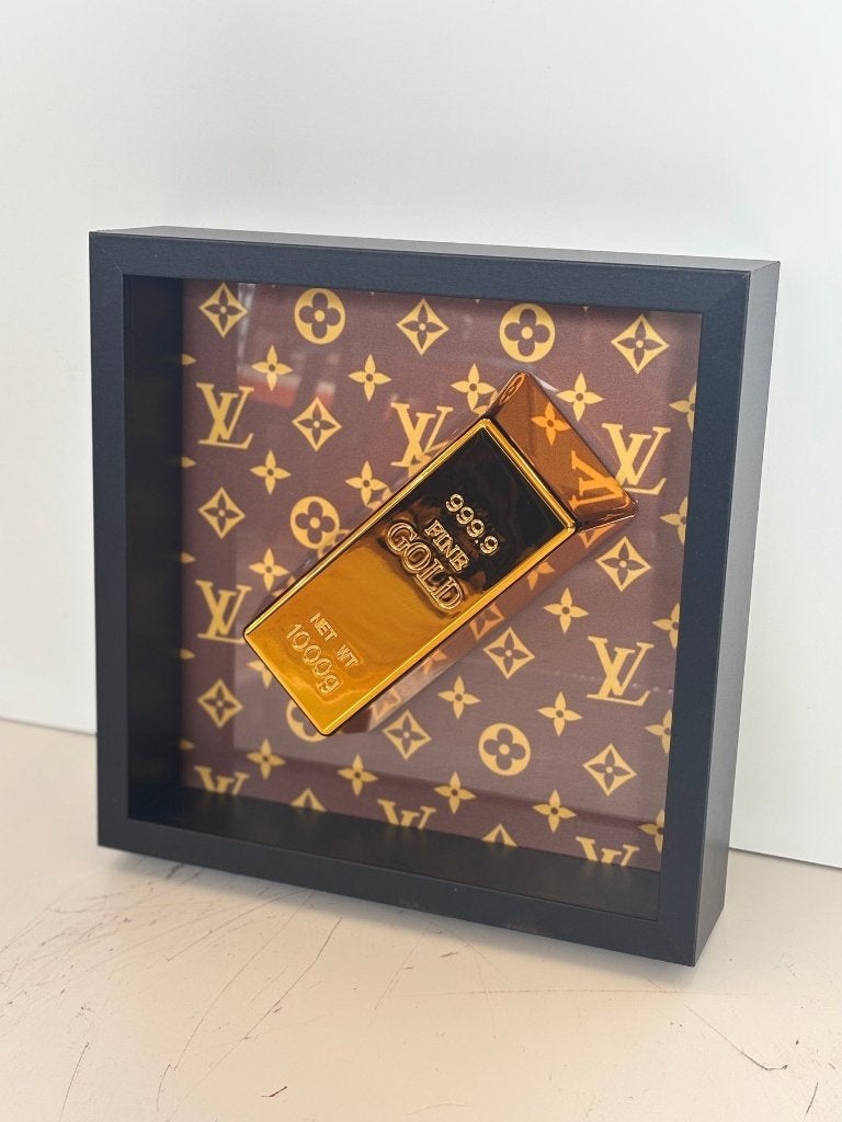 Goldbar Louis Vuitton by Rob VanMore, Antiek en Kunst, Kunst | Designobjecten, Ophalen of Verzenden