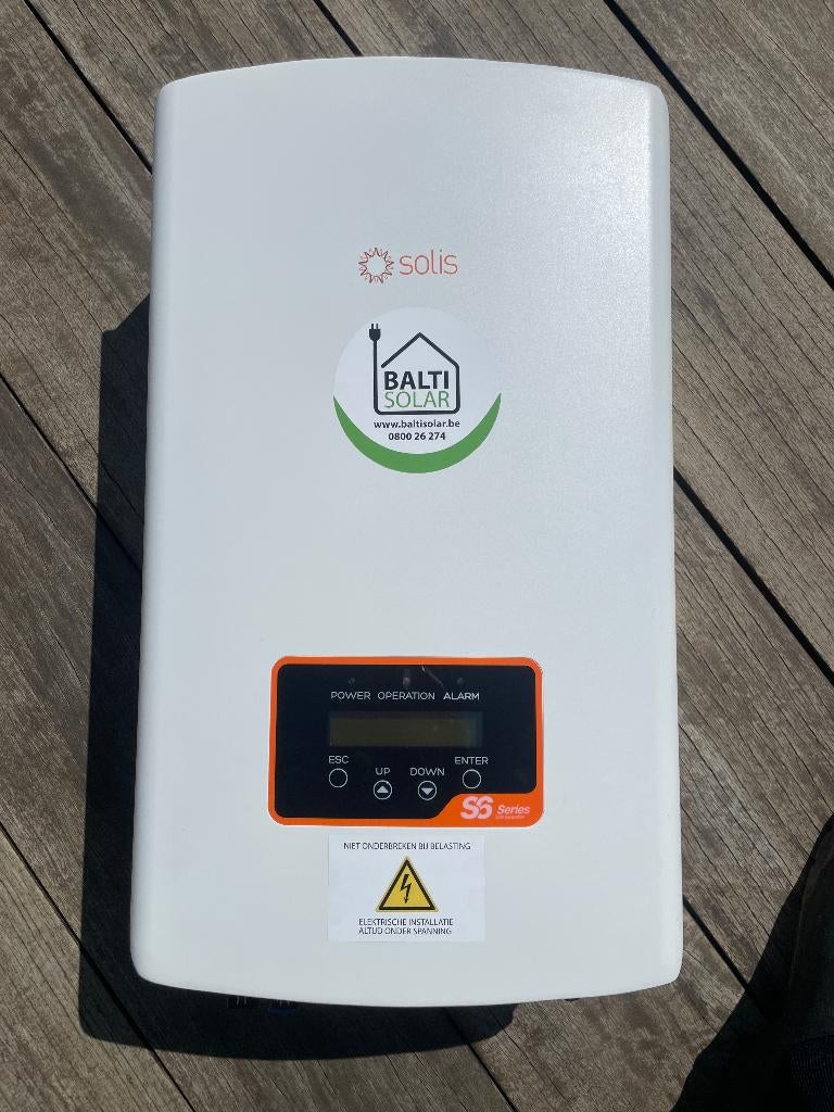Solis S6-GR1P5K | String-omvormer 5 kW | 1-fase, Enlèvement, Comme neuf, Autres types