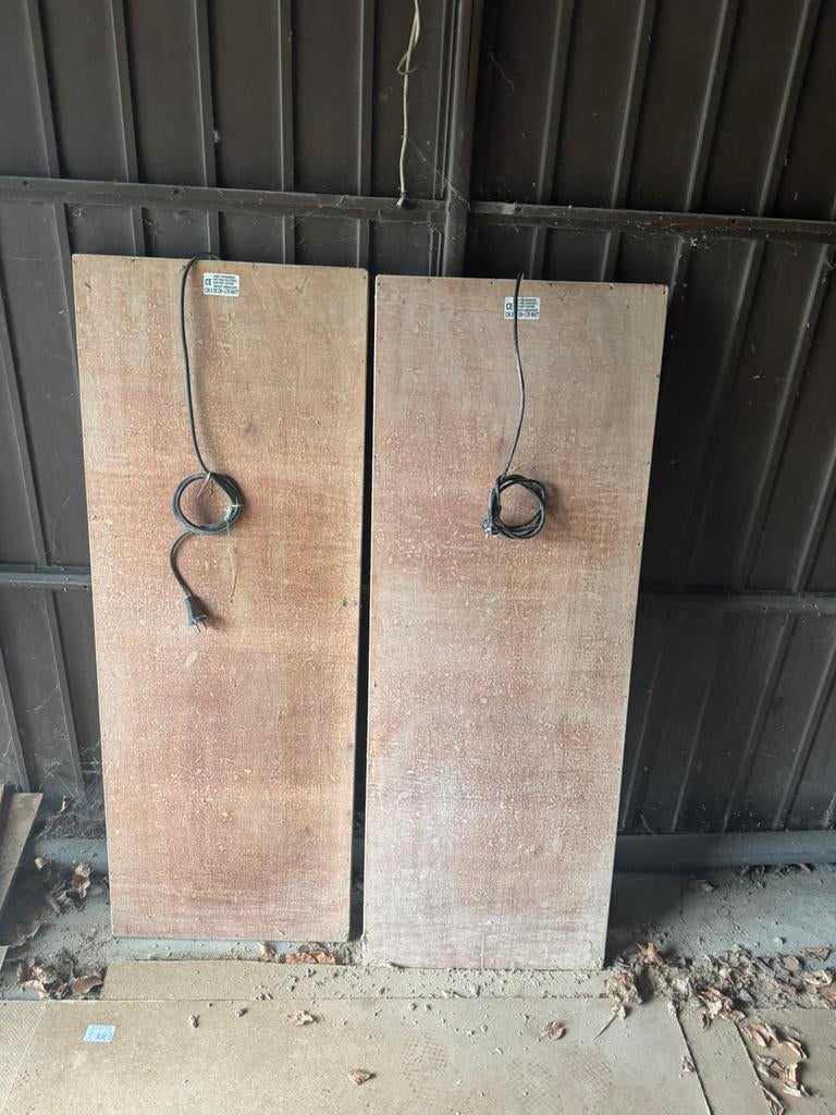 2x bodemverwarmingsplaaten, Dieren en Toebehoren