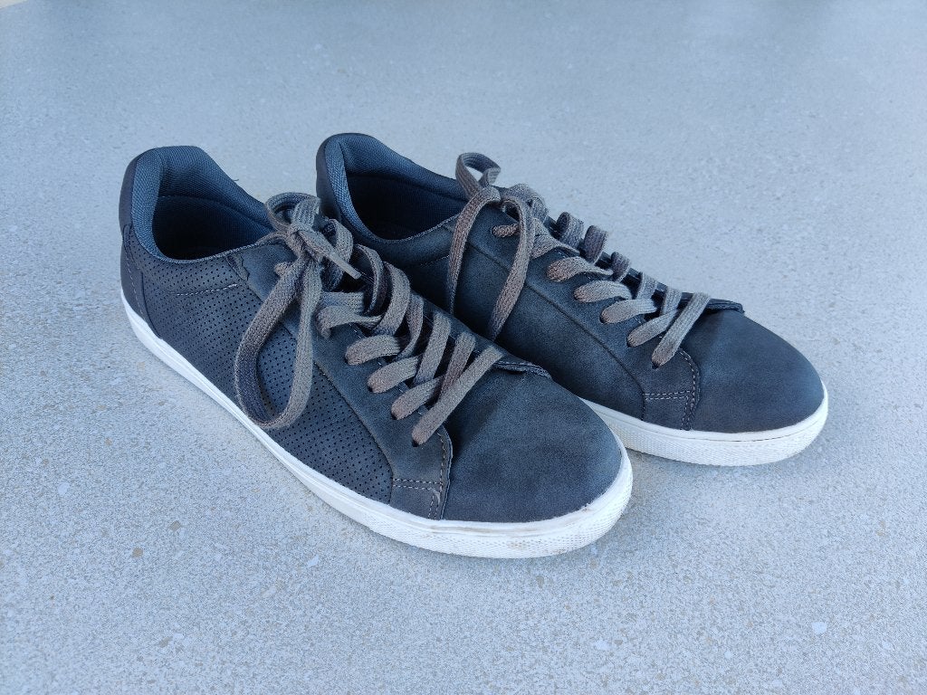 Grijze Herensneakers - Maat 42, Kleding | Heren, Schoenen, Overige kleuren, Ophalen of Verzenden, Sneakers, Denim