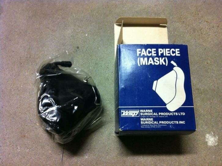 Gezichtsmaskers nieuw in verpakking passend op AMBU ballon