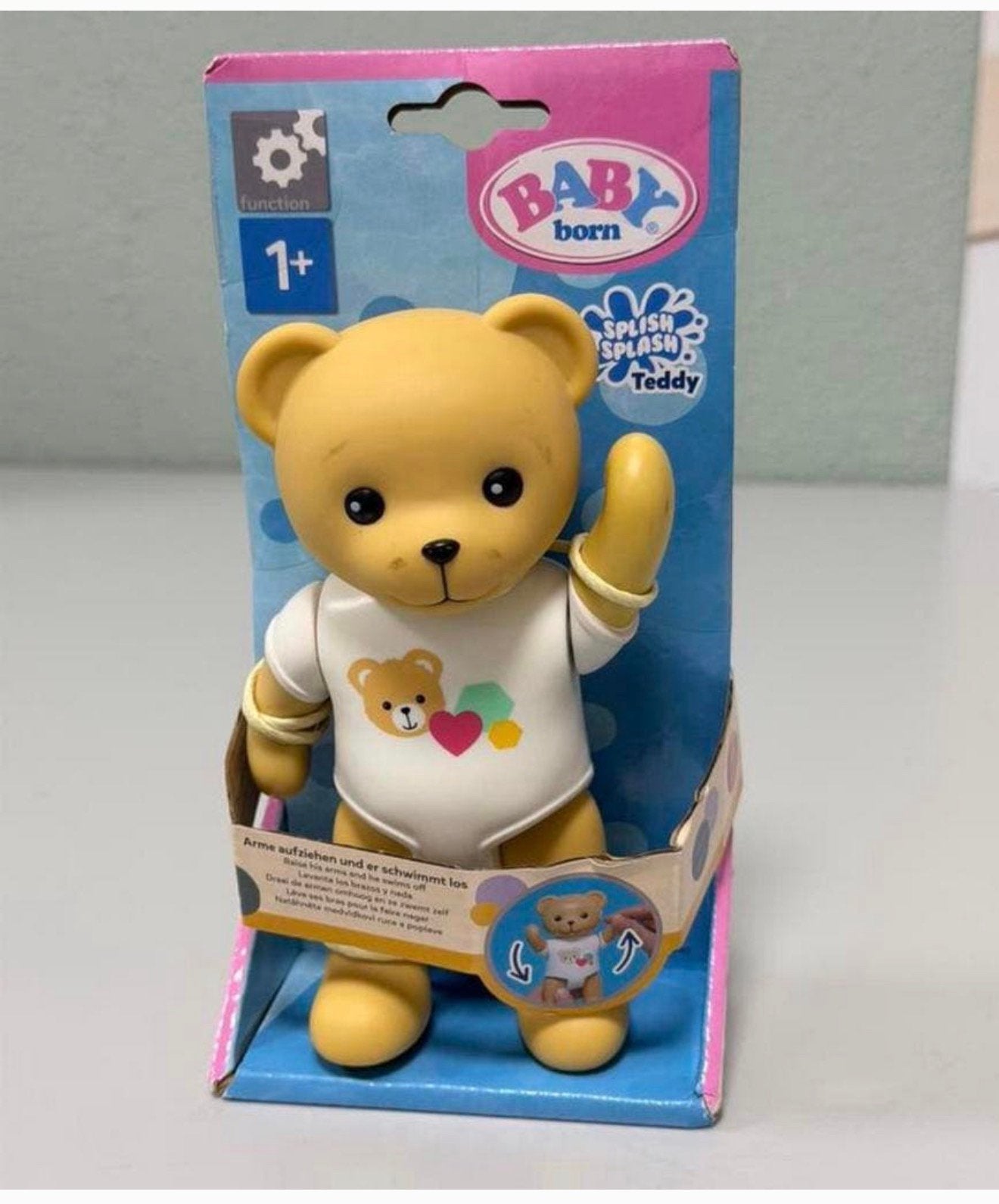 BABY BORN - Jouet bain pour bébé Splish Splash Teddy NOUVEAU, Enlèvement ou Envoi, Neuf, Baby Born