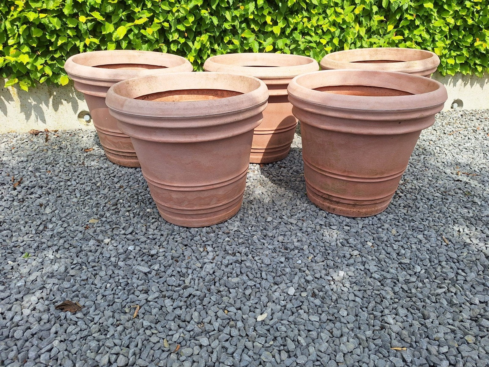 pots de fleurs en plastique, Jardin & Terrasse, Pots de fleurs, Enlèvement, Synthétique