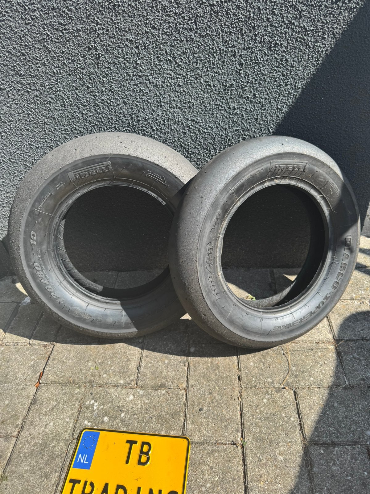 Pirelli Slicks 100/80/10 & 120/80/10 voor Zip/Scooter, Auto-onderdelen, Ophalen