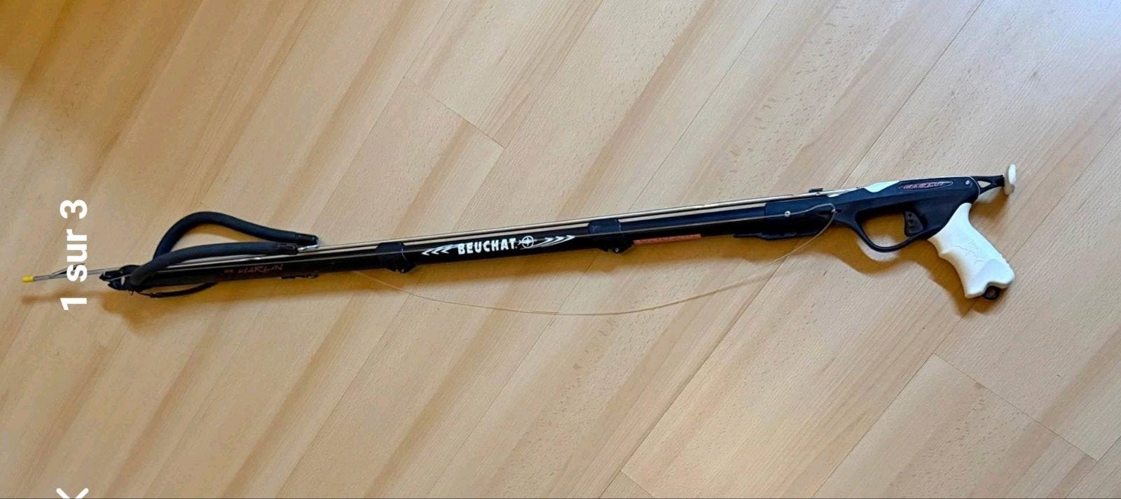 beuchat marlin 95 harpon de fusil, Enlèvement, Utilisé