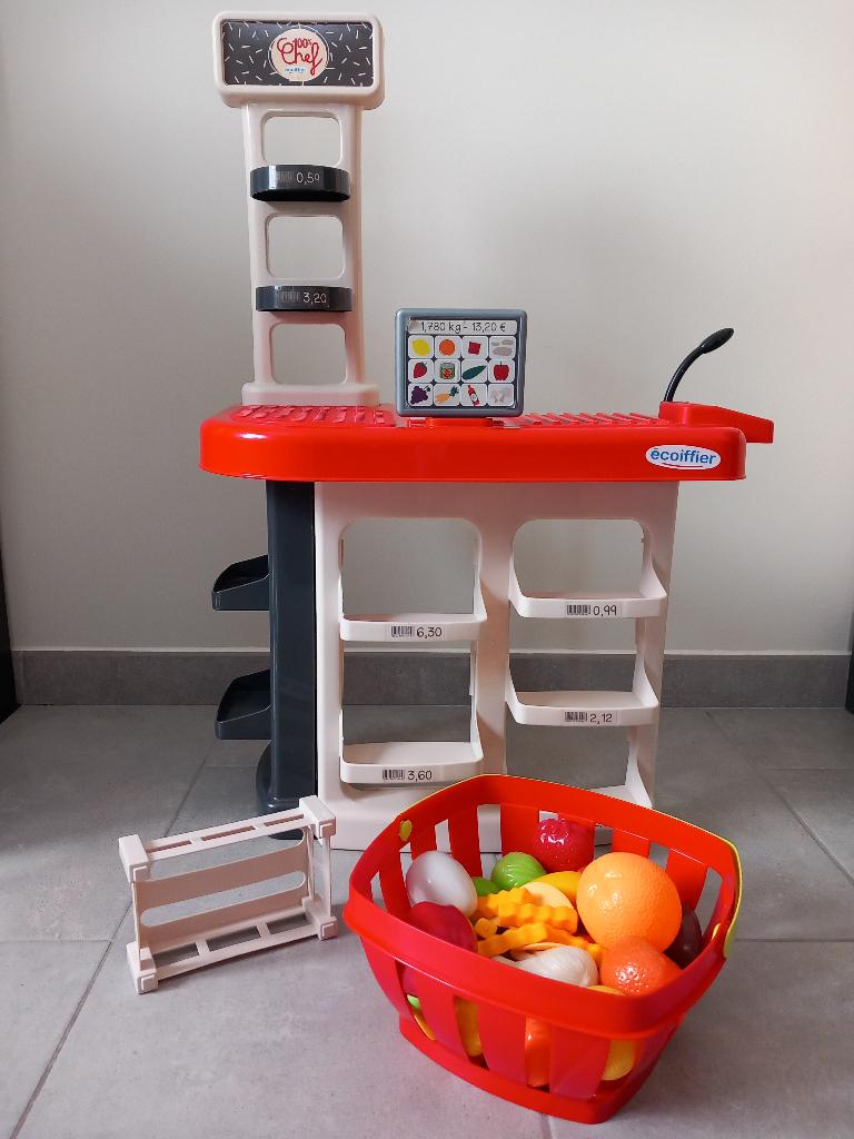 Épicerie pour enfants, Enlèvement, Comme neuf, Plastique, Jouer à la cuisine