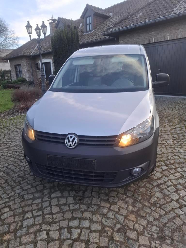 ✅️️VOLKSWAGEN CADDY XL-MODEL TDI 102PK 2 ZIJSCHUIFDEUREN✅️, Euro 5, Stof, Adaptive Cruise Control, Grijs