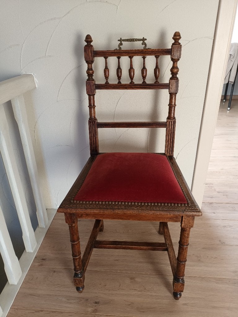 antieks stoel, Ophalen