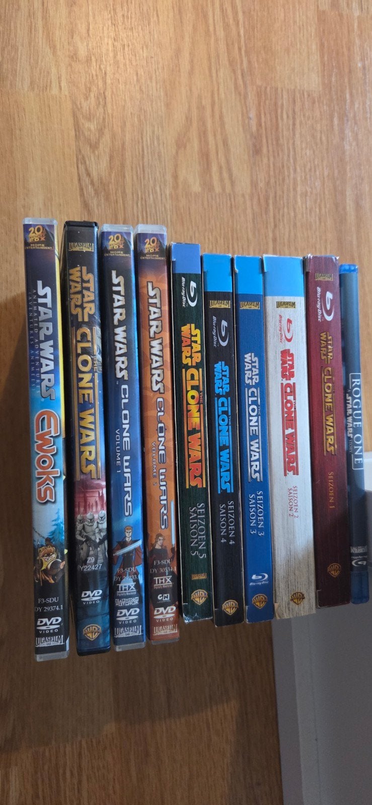 Star wars animated Dvd & Bluray, Enlèvement ou Envoi