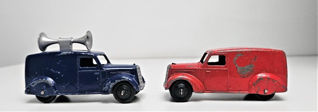 Dinky LoudSpeaker Van et Delivery Van, Enlèvement ou Envoi, Utilisé, Voiture, Dinky Toys