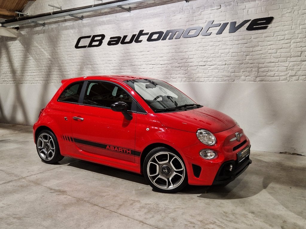 Fiat 500 Abarth met garantie, Auto's, Abarth, Bedrijf, Te koop, ABS, Airbags, Alarm, Bi-Xenon koplampen, Bluetooth, Boordcomputer