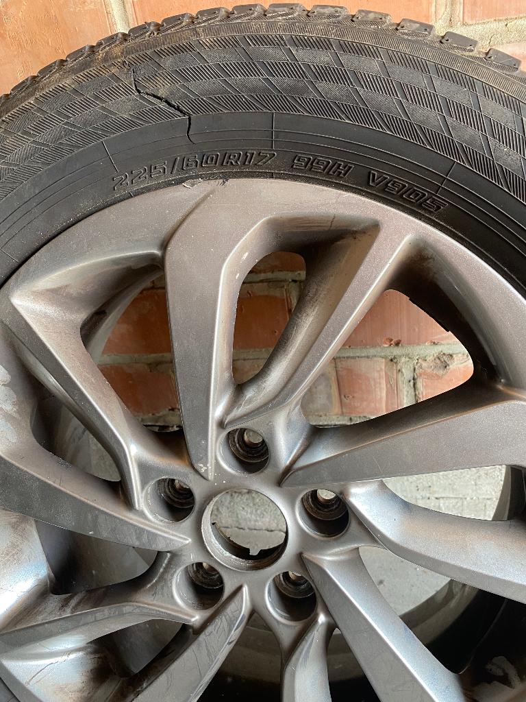 Banden, Ophalen, Gebruikt, Banden en Velgen, 17 inch