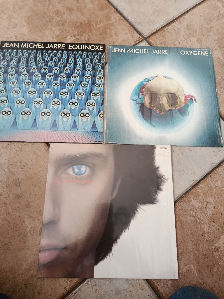 Lot de 3lp de Jean Michel Jarre, Enlèvement ou Envoi, Comme neuf, 12 pouces, LP