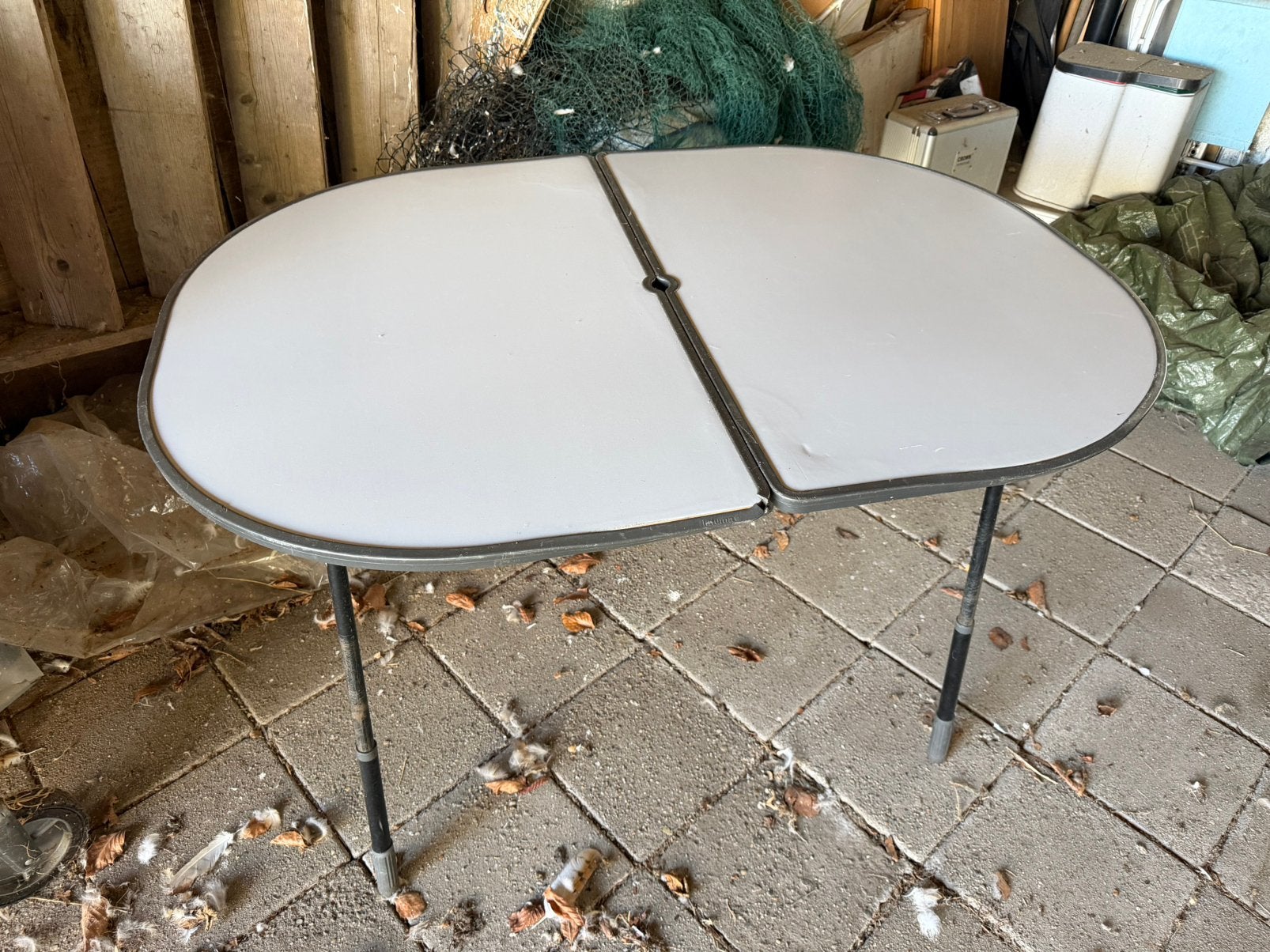 Grote opklapbare (camping) tafel campingtafel igst, Ophalen, Gebruikt, Campingtafel