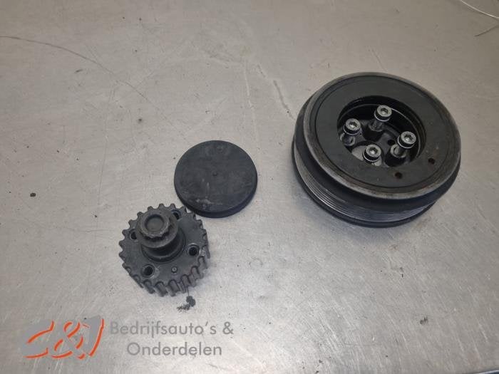 Vilebrequin poulie d'un Volkswagen Transporter, Volkswagen, -, 3 mois de garantie, Utilisé